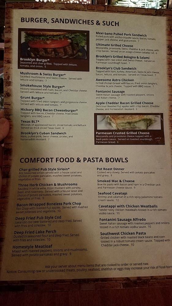 Brooklyn's Menu image 2